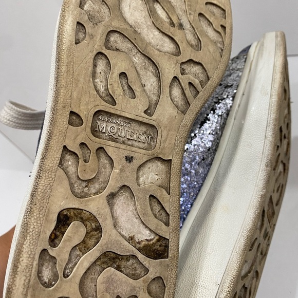 Alexander McQueen glitter platform sneakers - Picture 7 of 7